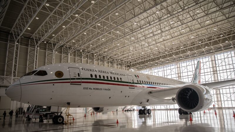 Com desconto de 40%, López Obrador vende finalmente avião presidencial do México Com desconto de 40%, López Obrador vende finalmente avião presidencial do México