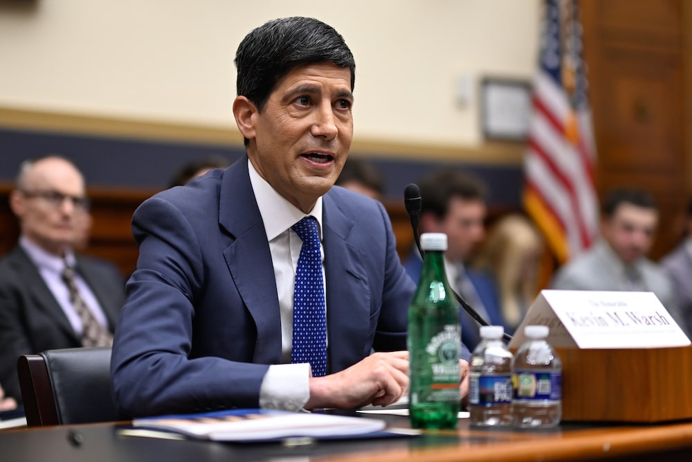 Kevin Warsh, chairman of the US Federal Reserve, during a House Financial Services Committee hearing in Washington, DC, US, on Tuesday, July 14, 2026. Warsh said policymakers at the central bank have no tolerance for high inflation, reiterating a vow to tame price growth that has been elevated for five years. Photographer: Daniel Heuer/Bloomberg Kevin Warsh, chairman of the US Federal Reserve, during a House Financial Services Committee hearing in Washington, DC, US, on Tuesday, July 14, 2026. Warsh said policymakers at the central bank have no tolerance for high inflation, reiterating a vow to tame price growth that has been elevated for five years. Photographer: Daniel Heuer/Bloomberg