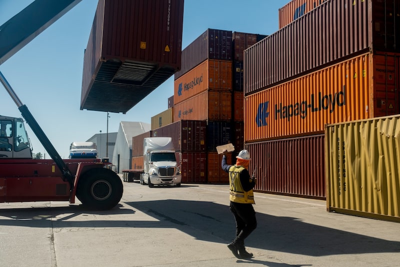 Contenedores de exportación. Contenedores de exportación.