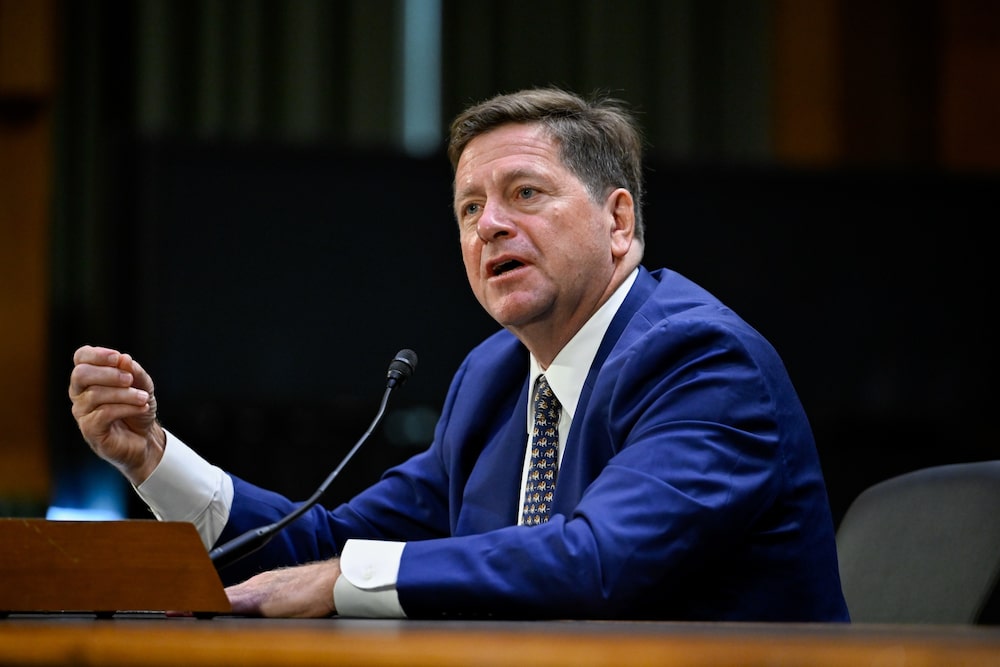 El director de Inteligencia Nacional, Jay Clayton. Fotógrafo: Daniel Heuer/Bloomberg El director de Inteligencia Nacional, Jay Clayton. Fotógrafo: Daniel Heuer/Bloomberg