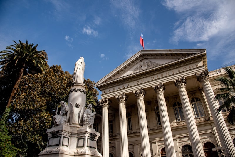 El antiguo Congreso Nacional de Chile en Santiago. Fotógrafo: Cristóbal Olivares/Bloomberg. El antiguo Congreso Nacional de Chile en Santiago. Fotógrafo: Cristóbal Olivares/Bloomberg.