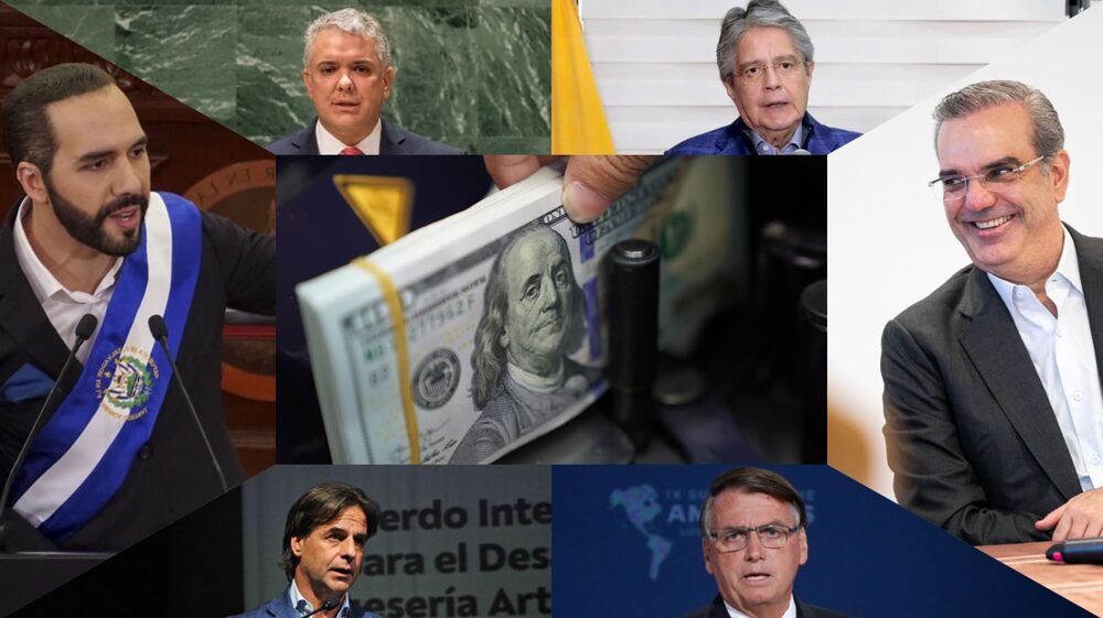 Presidentes de LatAm y patrimonio declarado. Presidentes de LatAm y patrimonio declarado.