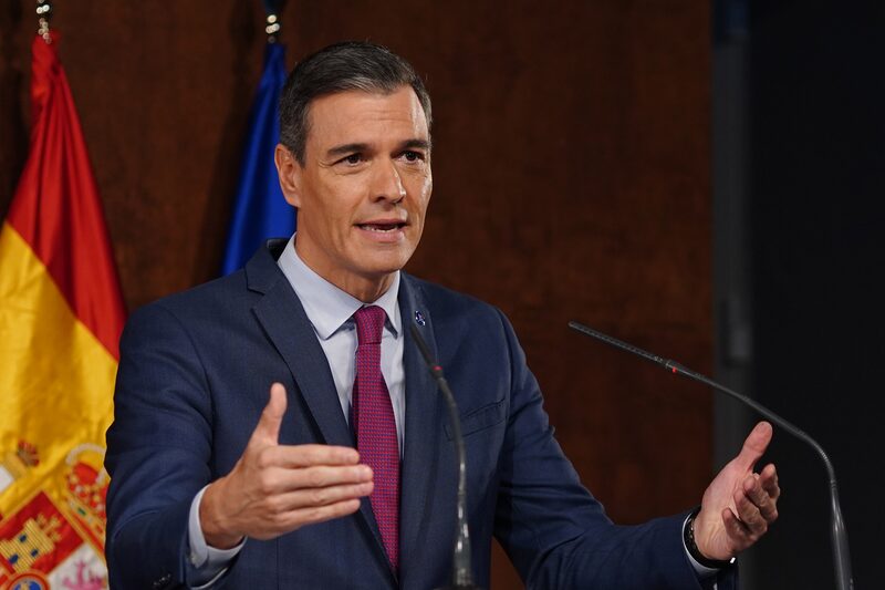 Sánchez llegó al poder en 2018 y su actual mandato de cuatro años finaliza en 2027. Sánchez llegó al poder en 2018 y su actual mandato de cuatro años finaliza en 2027.