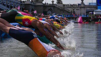 Atraso no triatlo olímpico é choque de realidade em ‘sonho’ de limpar rios urbanos Atraso no triatlo olímpico é choque de realidade em ‘sonho’ de limpar rios urbanos