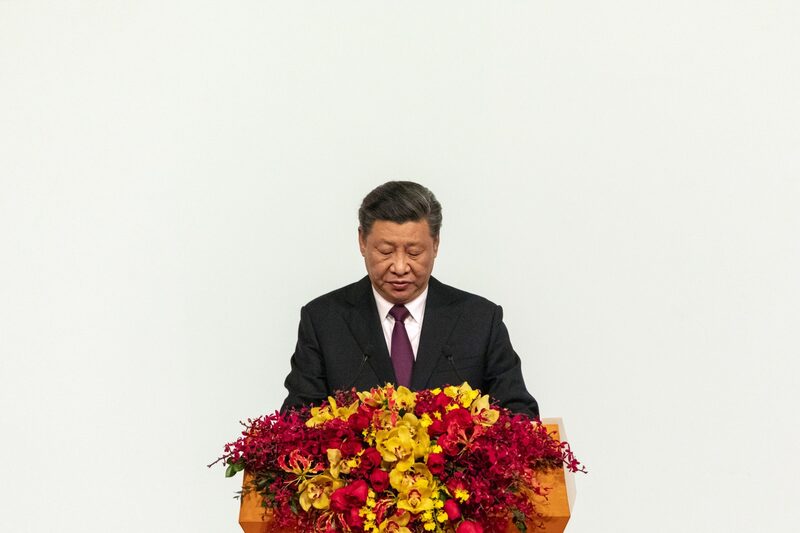 El presidente chino Xi Jinping asiste a la celebración del 20º aniversario de la creación de la RAE de Macao El presidente chino Xi Jinping asiste a la celebración del 20º aniversario de la creación de la RAE de Macao