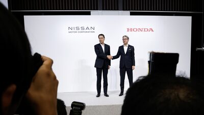 Honda e Nissan vão discutir possível fusão, segundo jornal japonês Honda e Nissan vão discutir possível fusão, segundo jornal japonês