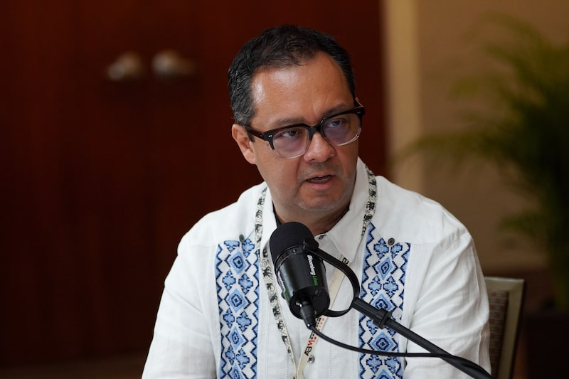 El subsecretario de Hacienda, Gabriel Yorio, en entrevista para Bloomberg Línea en el marco de la 87 Convención Bancaria que se realiza en Acapulco, 18 de abril de 2024 El subsecretario de Hacienda, Gabriel Yorio, en entrevista para Bloomberg Línea en el marco de la 87 Convención Bancaria que se realiza en Acapulco, 18 de abril de 2024