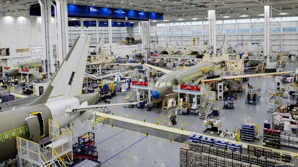 Airbus debe entregar más de 100 aviones al mes para cumplir su objetivo de 2024 Airbus debe entregar más de 100 aviones al mes para cumplir su objetivo de 2024