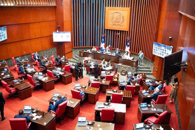 En la imagen, el Senado de la República Dominicana. En la imagen, el Senado de la República Dominicana.