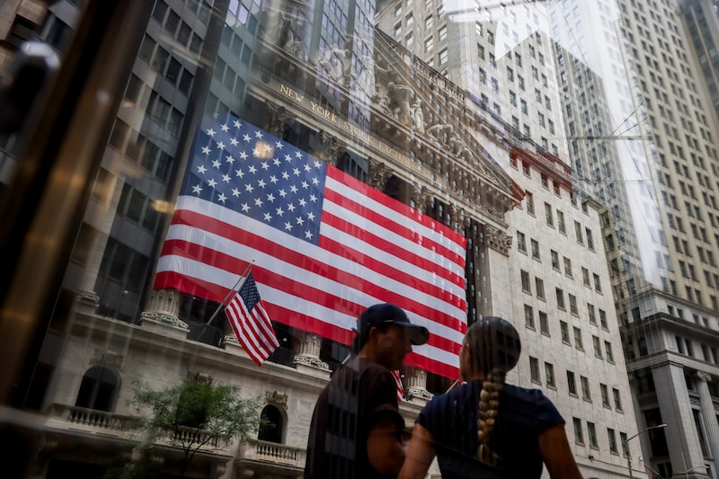 La Bolsa de Nueva York. Fotógrafo: Michael Nagle/Bloomberg. La Bolsa de Nueva York. Fotógrafo: Michael Nagle/Bloomberg.