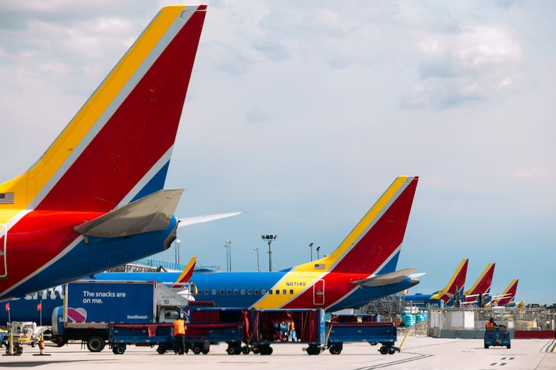 As ações da Southwest Airlines subiram até 8% nas negociações nesta manhã em Nova York após a notícia da entrada da Elliot como acionista relevante As ações da Southwest Airlines subiram até 8% nas negociações nesta manhã em Nova York após a notícia da entrada da Elliot como acionista relevante