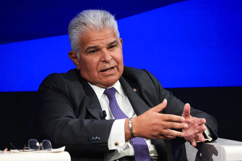 José Raúl Mulino. Fotógrafo: Krisztian Bocsi/Bloomberg. José Raúl Mulino. Fotógrafo: Krisztian Bocsi/Bloomberg.