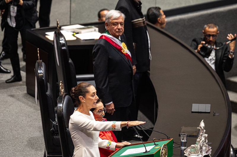 Claudia Sheinbaum, toma de protesta, 1 de octubre de 2024 Claudia Sheinbaum, toma de protesta, 1 de octubre de 2024