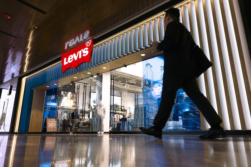 Inside A Levi's Store Ahead Of Earnings Figures Inside A Levi's Store Ahead Of Earnings Figures