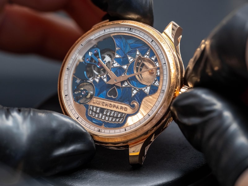Reloj Chopard del Dia de Muertos Reloj Chopard del Dia de Muertos