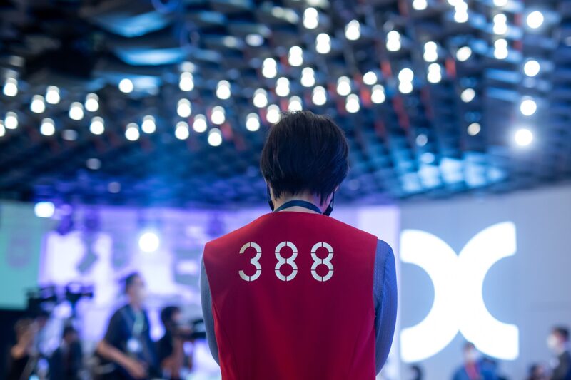 Inside the Hong Kong Stock Exchange. Inside the Hong Kong Stock Exchange.
