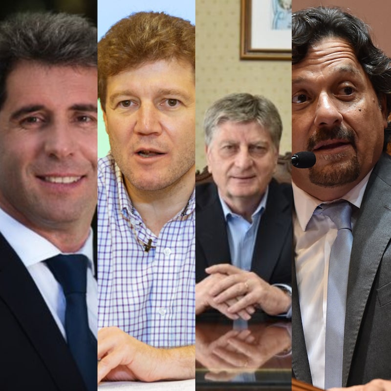 Uñac (San Juan), Melella (Tierra del Fuego), Ziliotto (La Pampa) y Sáenz (Salta) Uñac (San Juan), Melella (Tierra del Fuego), Ziliotto (La Pampa) y Sáenz (Salta)