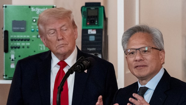 El CEO de Nvidia queda fuera de la delegación de Donald Trump en el viaje a China El CEO de Nvidia queda fuera de la delegación de Donald Trump en el viaje a China
