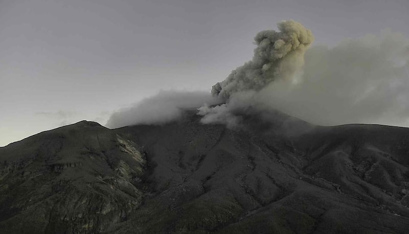 Mapa de municipios cerca del volcán Purace, que entró en actividad y primeras alertas Mapa de municipios cerca del volcán Purace, que entró en actividad y primeras alertas
