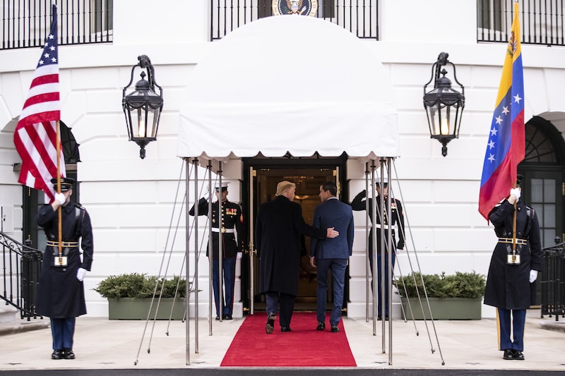President Trump Hosts Venezuela's Opposition Leader Juan Guaido At White House President Trump Hosts Venezuela's Opposition Leader Juan Guaido At White House