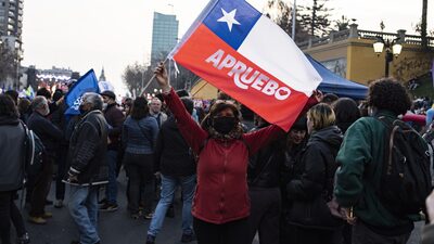 Boric se enfrenta a una prueba de liderazgo en el plebiscito de Chile Boric se enfrenta a una prueba de liderazgo en el plebiscito de Chile