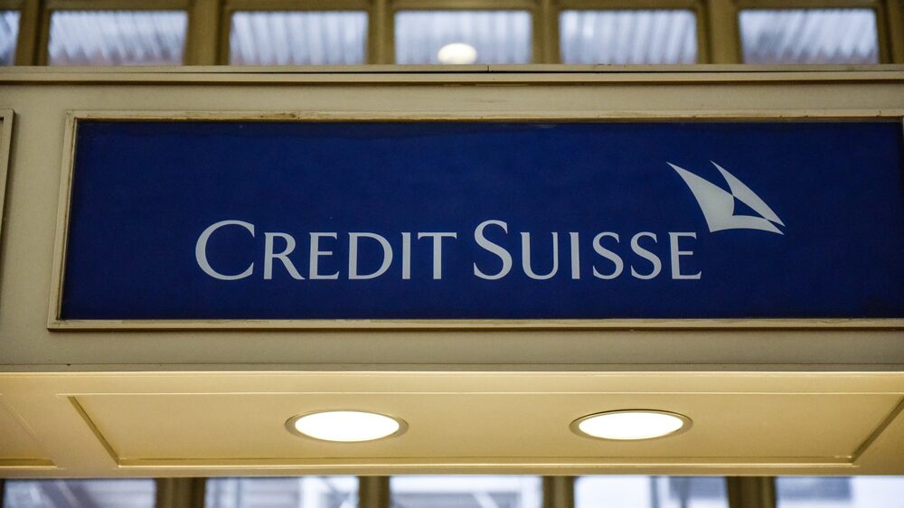 El logo de Credit Suisse El logo de Credit Suisse