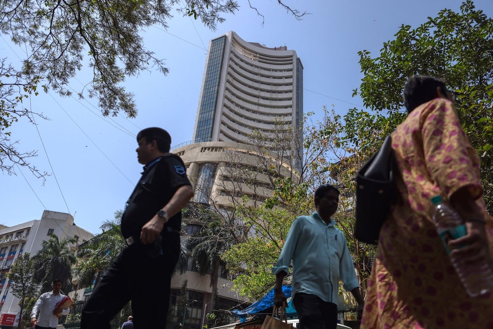El edificio de la Bolsa de Bombay en Mumbai, India. Fotógrafo: Dhiraj Singh/Bloomberg El edificio de la Bolsa de Bombay en Mumbai, India. Fotógrafo: Dhiraj Singh/Bloomberg