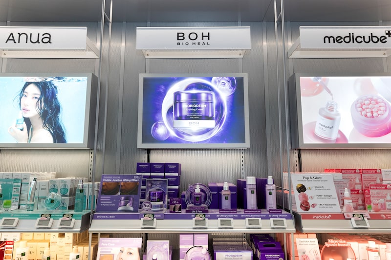 BOH Bio Heal inside an Olive Young store during a media preview ahead of opening in Pasadena, California, US, on Thursday, May 28, 2026. South Korean beauty giant CJ Olive Young Corp. is set to open its first ever US store in Pasadena, on May 29, as part of an ambitious push overseas to capture surging demand for K-beauty products. Photographer: Alisha Jucevic/Bloomberg BOH Bio Heal inside an Olive Young store during a media preview ahead of opening in Pasadena, California, US, on Thursday, May 28, 2026. South Korean beauty giant CJ Olive Young Corp. is set to open its first ever US store in Pasadena, on May 29, as part of an ambitious push overseas to capture surging demand for K-beauty products. Photographer: Alisha Jucevic/Bloomberg