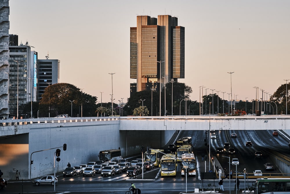 Prédio do Banco Central do Brasil em Brasília, ao fundo Prédio do Banco Central do Brasil em Brasília, ao fundo