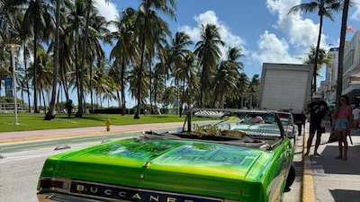 Video: autos de lujo inspirados en GTA 6 recorren las calles de Miami Video: autos de lujo inspirados en GTA 6 recorren las calles de Miami