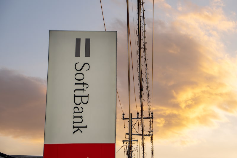 Signage for SoftBank Corp. displayed at a store in Koshigaya, Saitama Prefecture, Japan. Photographer: Toru Hanai/Bloomberg Signage for SoftBank Corp. displayed at a store in Koshigaya, Saitama Prefecture, Japan. Photographer: Toru Hanai/Bloomberg