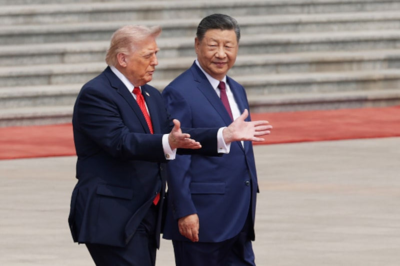 Donald Trump e Xi Jinping Donald Trump e Xi Jinping