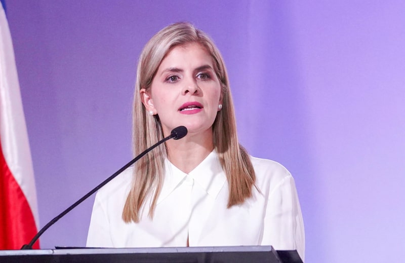 La presidenta de Costa Rica, Laura Fernández Delgado, en un acto oficial el 6 de octubre de 2026. La presidenta de Costa Rica, Laura Fernández Delgado, en un acto oficial el 6 de octubre de 2026.