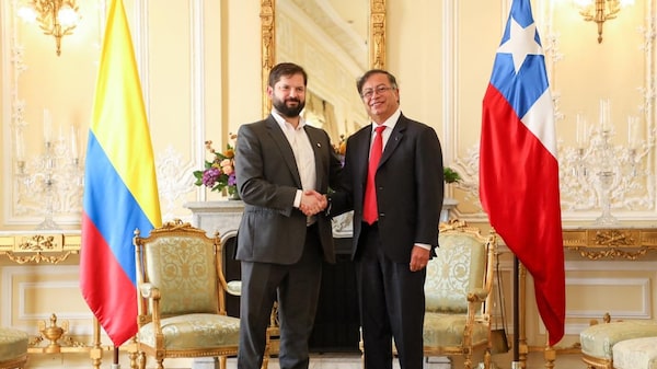 Colombia y Chile buscarán revitalizar la CAN y avanzar en integración eléctrica Colombia y Chile buscarán revitalizar la CAN y avanzar en integración eléctrica