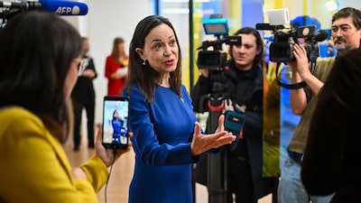 María Corina Machado se lesionó la columna al escapar de Venezuela, según medio noruego María Corina Machado se lesionó la columna al escapar de Venezuela, según medio noruego