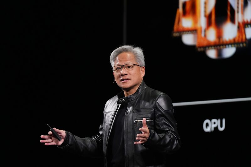 Jensen HuangFotógrafo: Nathan Laine/Bloomberg.  Jensen HuangFotógrafo: Nathan Laine/Bloomberg.