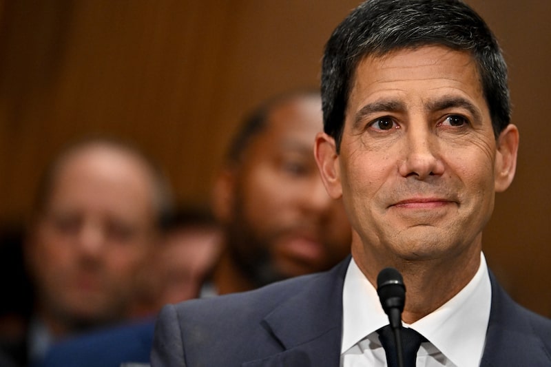 Kevin Warsh en una audiencia de confirmación del Senado en abril. Fotógrafo: Graeme Sloan/Bloomberg. Kevin Warsh en una audiencia de confirmación del Senado en abril. Fotógrafo: Graeme Sloan/Bloomberg.