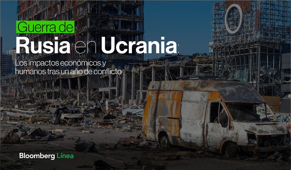 Un año de la guerra de Rusia en Ucrania Un año de la guerra de Rusia en Ucrania