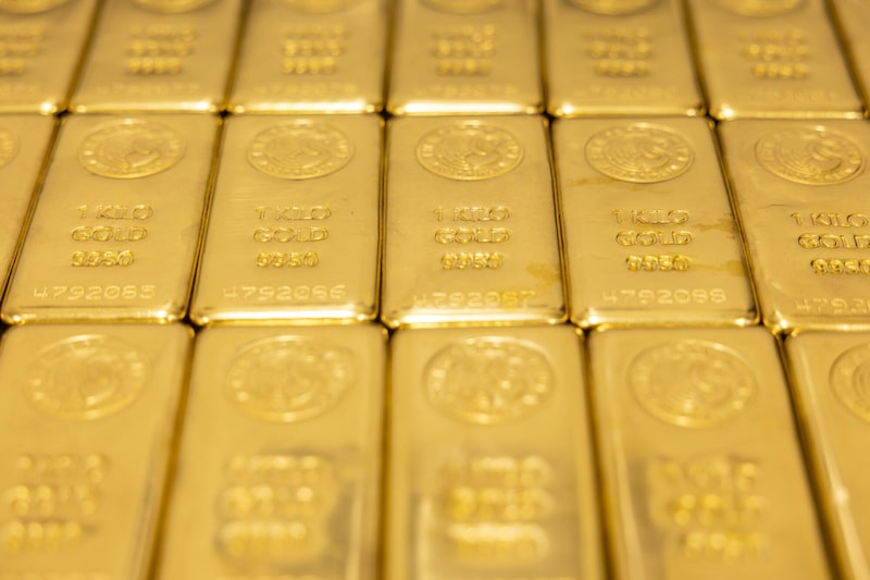 Lingotes de oro de un kilogramo apilados en la refinería Perth Mint, operada por Gold Corp., en Perth, Australia, el lunes 13 de octubre de 2025. Lingotes de oro de un kilogramo apilados en la refinería Perth Mint, operada por Gold Corp., en Perth, Australia, el lunes 13 de octubre de 2025.