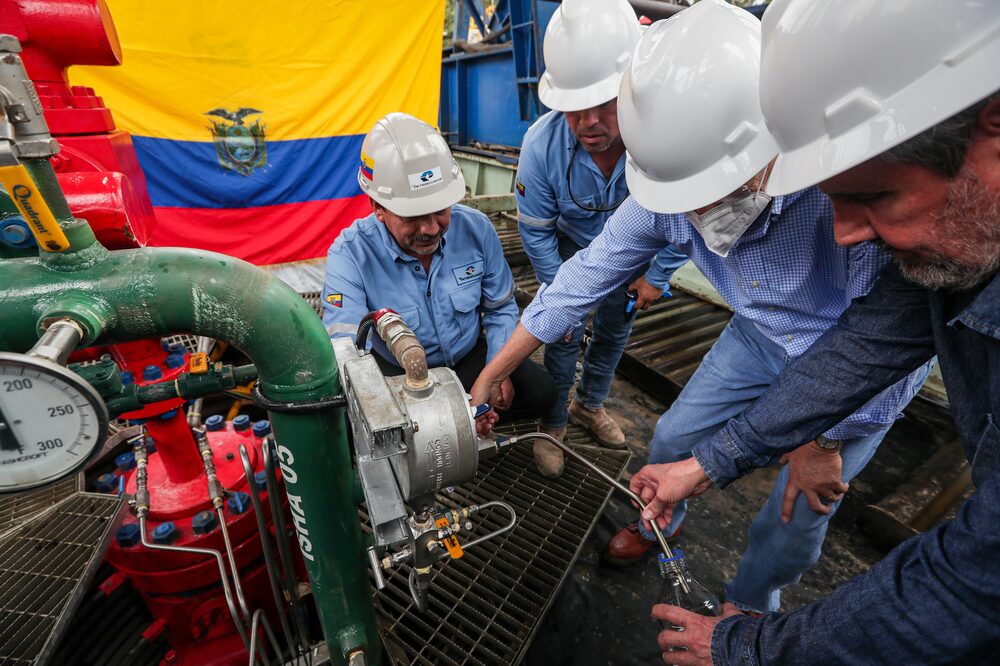 La producción petrolera en Ishpingo arrancó este miércoles 13 de abril. La producción petrolera en Ishpingo arrancó este miércoles 13 de abril.