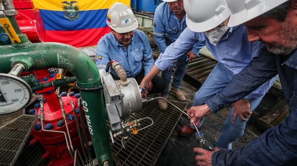 Arrancó la producción en Ishpingo, el campo petrolero más grande del Ecuador Arrancó la producción en Ishpingo, el campo petrolero más grande del Ecuador
