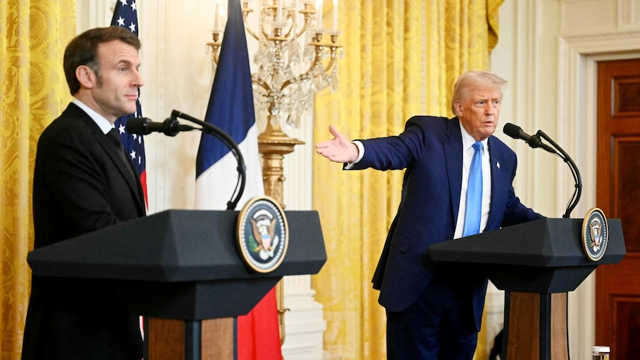 Macron dice que Europa necesita ser más dura con Trump en temas comerciales y tecnológicos Macron dice que Europa necesita ser más dura con Trump en temas comerciales y tecnológicos