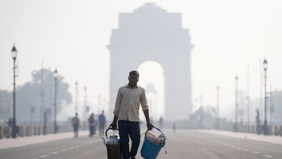 Pior ar do mundo: poluição leva quase metade de Nova Delhi ao médico Pior ar do mundo: poluição leva quase metade de Nova Delhi ao médico