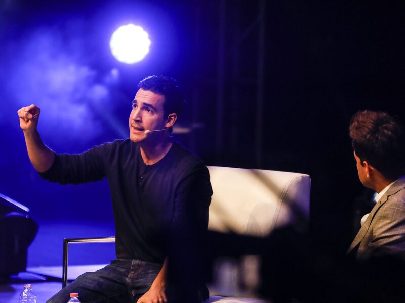 Simon Borrero, co-founder and chief executive officer of Rappi Inc., speaks during the Annual Telmex-Telcel Foundation Meeting in Mexico City, Mexico, on Friday, Sept. 6, 2019 Simon Borrero, co-founder and chief executive officer of Rappi Inc., speaks during the Annual Telmex-Telcel Foundation Meeting in Mexico City, Mexico, on Friday, Sept. 6, 2019