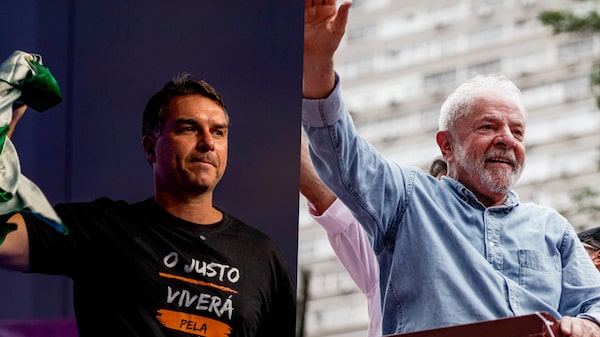 Lula tem 45% contra 37% de Flávio Bolsonaro em eventual 2º turno, mostra Quaest Lula tem 45% contra 37% de Flávio Bolsonaro em eventual 2º turno, mostra Quaest