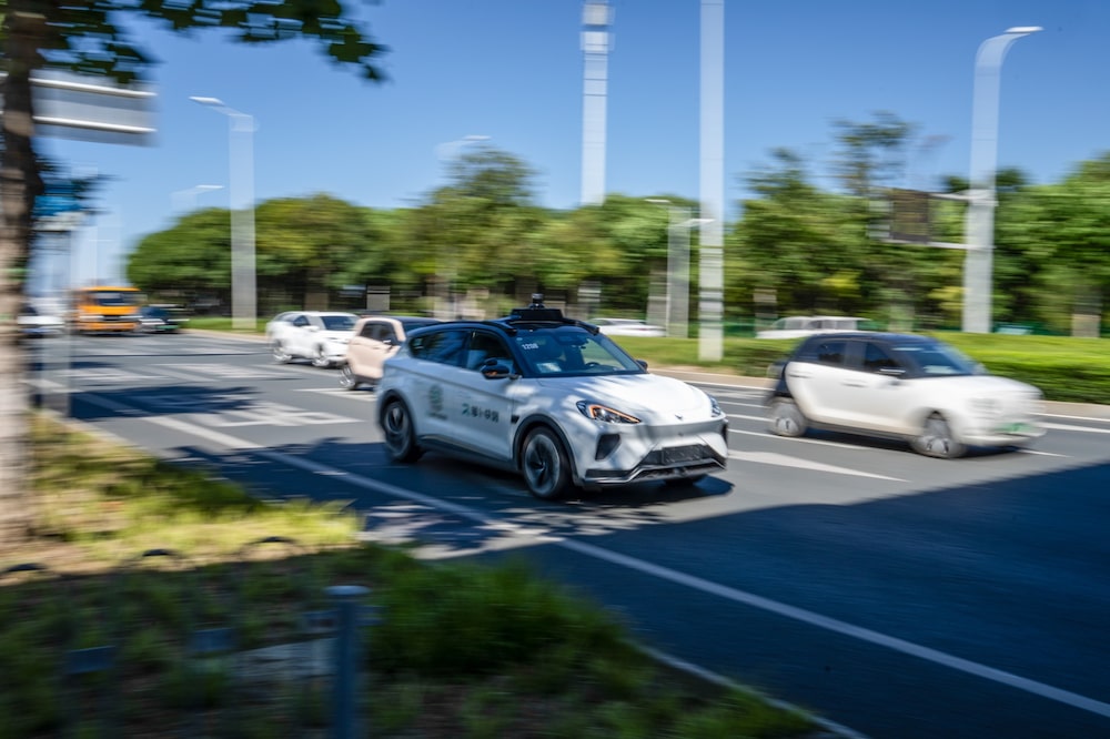 Un robotaxi sin conductor de Baidu en Wuhan. Foto: Qilai Shen/Bloomberg Un robotaxi sin conductor de Baidu en Wuhan. Foto: Qilai Shen/Bloomberg