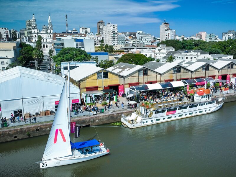 Imagen aérea de Cais Mauá, en Porto Alegre (RS), donde se celebra South Summit Brazil (Foto: Agência Preview/Divulgación) Imagen aérea de Cais Mauá, en Porto Alegre (RS), donde se celebra South Summit Brazil (Foto: Agência Preview/Divulgación)