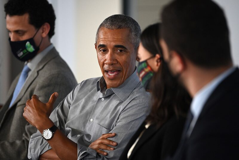 Ex-presidente americano diz que a arte foi uma forma das pessoas se conectarem durante as medidas de isolamento por conta da pandemia Ex-presidente americano diz que a arte foi uma forma das pessoas se conectarem durante as medidas de isolamento por conta da pandemia