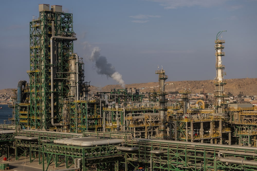 La refinería Talara de Petroperú en Piura. La refinería Talara de Petroperú en Piura.