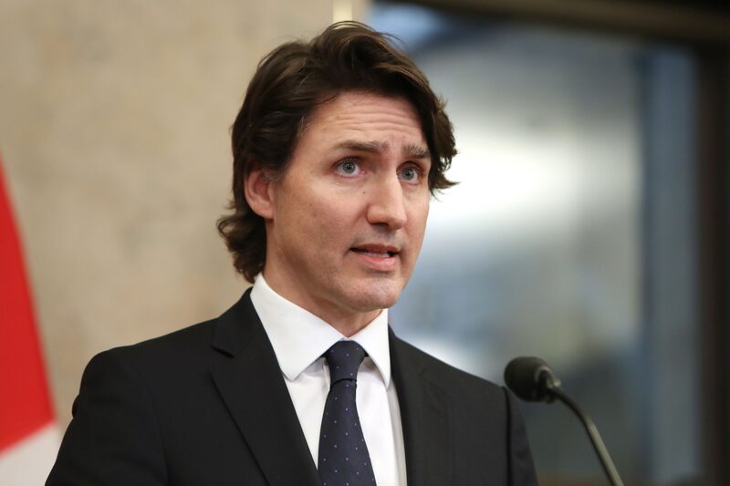 Justin Trudeau habla durante una rueda de prensa en Ottawa el 11 de febrero. Justin Trudeau habla durante una rueda de prensa en Ottawa el 11 de febrero.